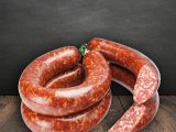 Grobe Mettwurst im Ring, m. Kümmel Stk. ca. 800g
