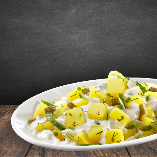 Salat Special – Frühlingskartoffelsalat mit Mayo &amp; Kräutern + Wiener ...