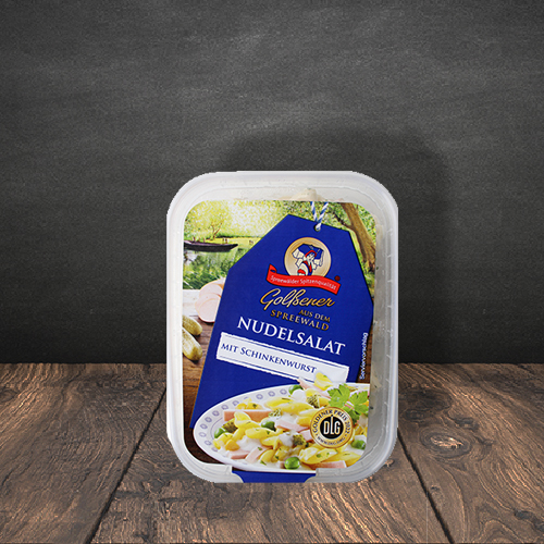 Spreewälder Nudelsalat mit Schinkenwurst 200g